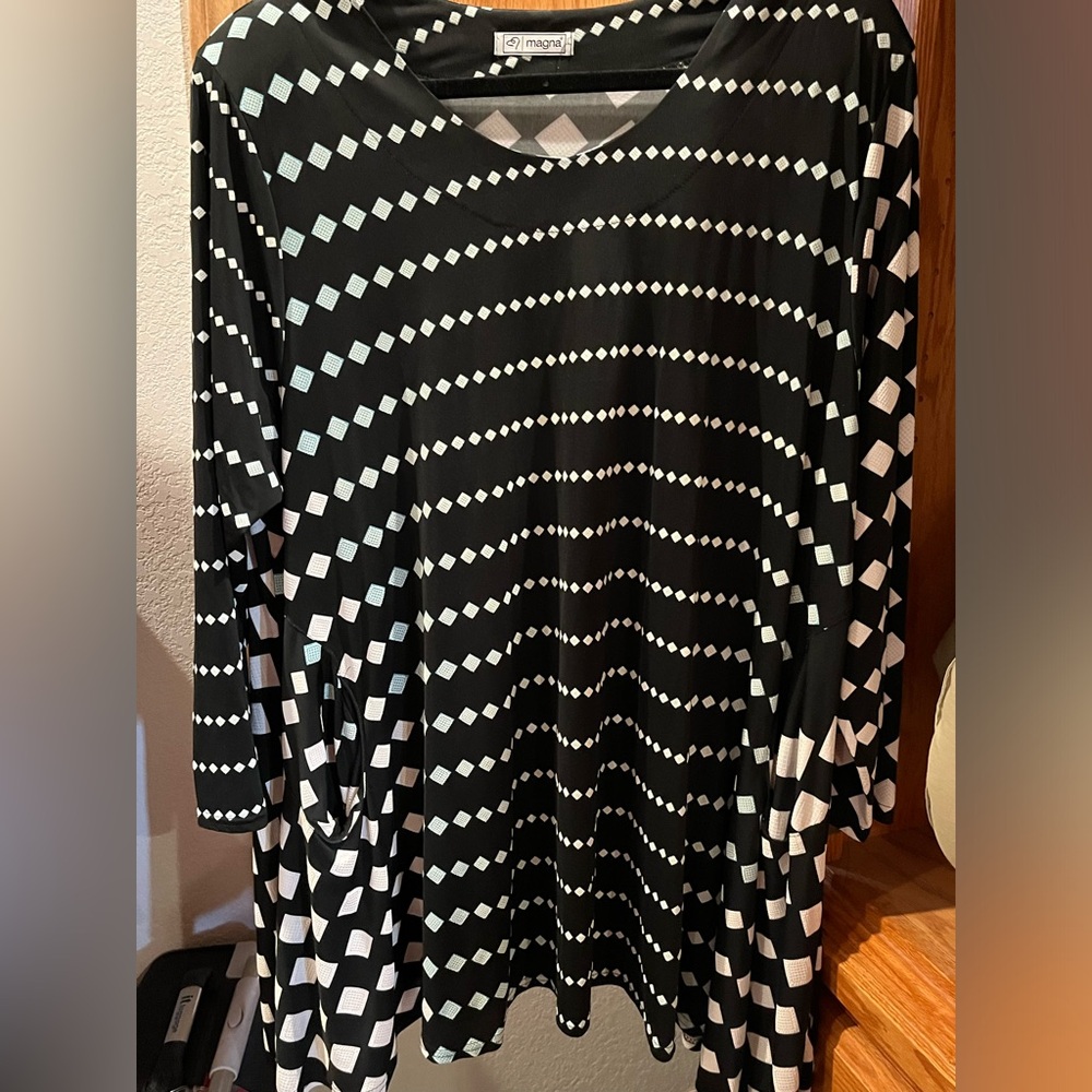 Knit tunic top
